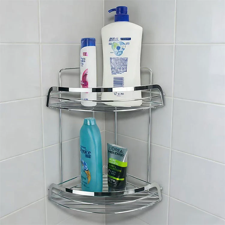 Banyo Metal Corner Shelf