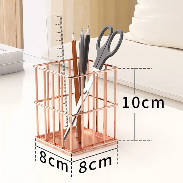 Office Desk Metal Pen Holder