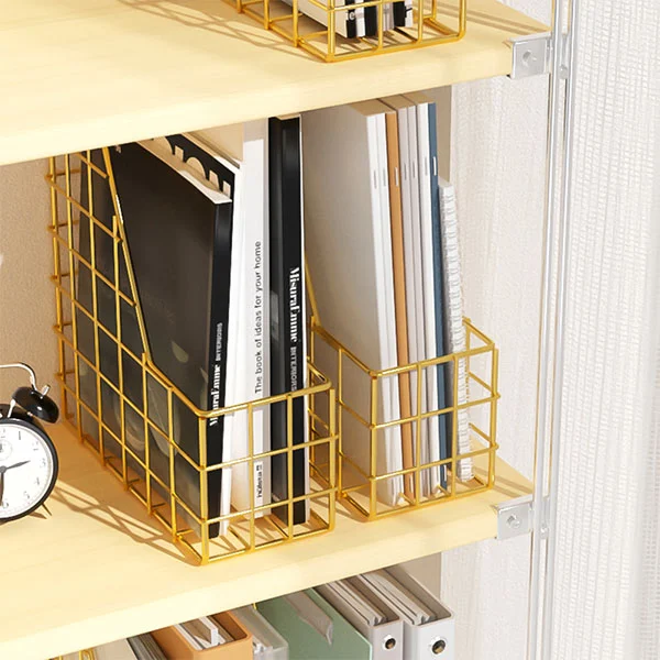 Office Desktop Metal Magazine Rack