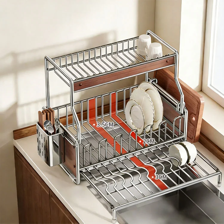 Adjustable Multi Functional Draining Rack