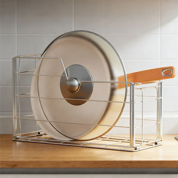 Multi Purpose Kitchen Pot And Pan Storage Rack