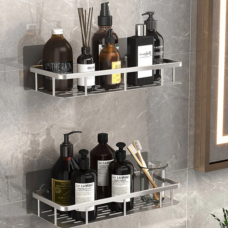 No-Drill Suction Banyo Shelf